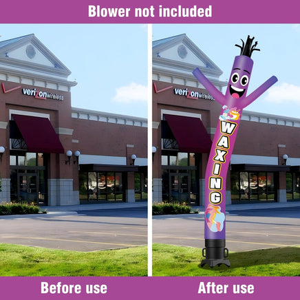 6 10 15 20FT Tall Waxing Waving Inflatable Tube Man(Blower Not Included) - goodeny