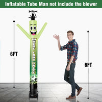 6 10 15 20FT Tall Where Fans Unite Waving Inflatable Tube Man(Blower Not Included) - goodeny
