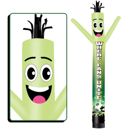6 10 15 20FT Tall Where Fans Unite Waving Inflatable Tube Man(Blower Not Included) - goodeny