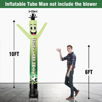 6 10 15 20FT Tall Where Fans Unite Waving Inflatable Tube Man(Blower Not Included) - goodeny