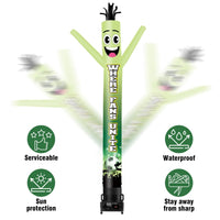 6 10 15 20FT Tall Where Fans Unite Waving Inflatable Tube Man(Blower Not Included) - goodeny