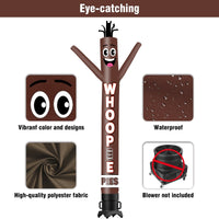 6 10 15 20FT Tall Whoopie Pies Waving Inflatable Tube Man(Blower Not Included) - goodeny
