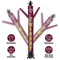 6 10 15 20FT Tall Winery Waving Inflatable Tube Man(Blower Not Included) - goodeny