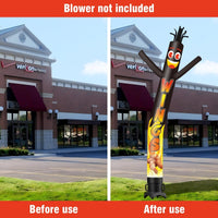 6 10 15 20FT Tall Wings Waving Inflatable Tube Man(Blower Not Included) - goodeny