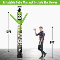 6 10 15 20FT Tall World Cup Ready Waving Inflatable Tube Man(Blower Not Included) - goodeny