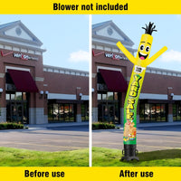 6 10 15 20FT Tall Yard Sale Waving Inflatable Tube Man(Blower Not Included) - goodeny