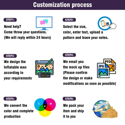 6 10 15 20FT Tall Yoga Waving Inflatable Tube Man(Blower Not Included) - goodeny