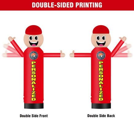 6 9FT Tall Inflatable Wavers Custom One - Arm Waving Tube Man(Blower Not Included) - goodeny
