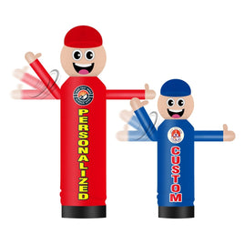 6 9FT Tall Inflatable Wavers Custom One - Arm Waving Tube Man(Blower Not Included) - goodeny