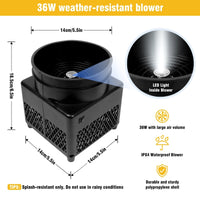 6FT Cold Beer Inflatable Tube Man with Blower (5.5'' Diameter) and Built - in LED - goodeny