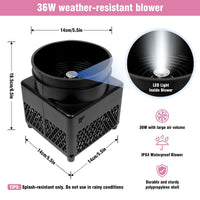 6FT Love Inflatable Tube Man with Blower (5.5'' Diameter) and Built - in LED - goodeny