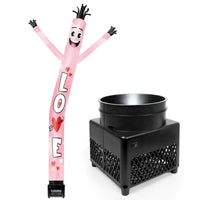 6FT Love Inflatable Tube Man with Blower (5.5'' Diameter) and Built - in LED - goodeny