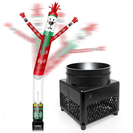 6FT Polar Bear Inflatable Tube Man with Blower (5.5'' Diameter) and Built - in LED - goodeny