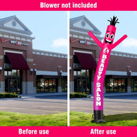 6FT Tall Beauty Salon Waving Inflatable Tube Man(Blower Not Included) - goodeny