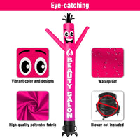 6FT Tall Beauty Salon Waving Inflatable Tube Man(Blower Not Included) - goodeny