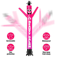 6FT Tall Beauty Salon Waving Inflatable Tube Man(Blower Not Included) - goodeny