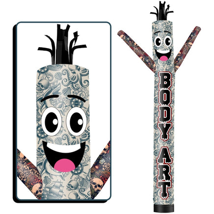 6FT Tall Body Art Waving Inflatable Tube Man(Blower Not Included) - goodeny