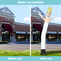 6FT Tall Bride Waving Inflatable Tube Man(Blower Not Included) - goodeny