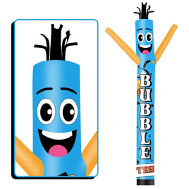 6FT Tall Bubble Tea Waving Inflatable Tube Man(Blower Not Included) - goodeny