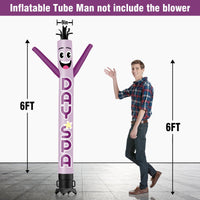 6FT Tall Day Spa Waving Inflatable Tube Man(Blower Not Included) - goodeny