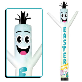 6FT Tall Easter Service Waving Inflatable Tube Man(Blower Not Included) - goodeny