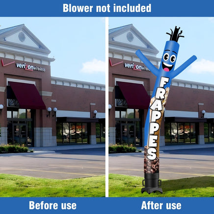 6FT Tall Frappes Waving Inflatable Tube Man(Blower Not Included) - goodeny