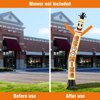 6FT Tall Grooming Waving Inflatable Tube Man(Blower Not Included) - goodeny