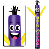 6FT Tall Hair Salon Waving Inflatable Tube Man(Blower Not Included) - goodeny