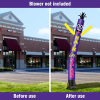 6FT Tall Hair Salon Waving Inflatable Tube Man(Blower Not Included) - goodeny