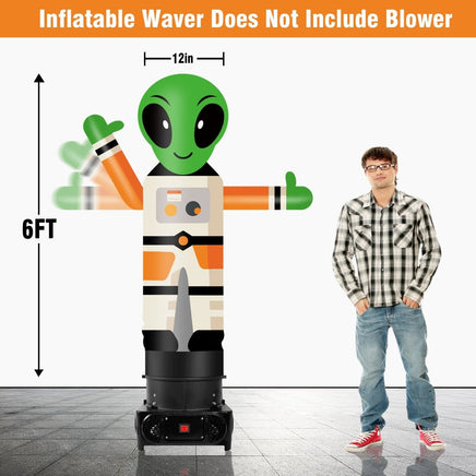 6FT Tall Inflatable Alien Wavers Inflatable Tube Man (12''Diameter) (Blower Not Included) - goodeny