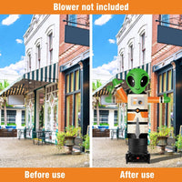 6FT Tall Inflatable Alien Wavers Inflatable Tube Man (12''Diameter) (Blower Not Included) - goodeny