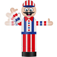 6FT Tall Inflatable Barber Shop Wavers Inflatable Tube Man (18''Diameter) (Blower Not Included) - goodeny