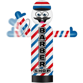 6FT Tall Inflatable Barber Shop Wavers Inflatable Tube Man (18''Diameter) (Blower Not Included) - goodeny