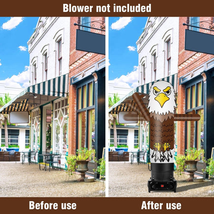 6FT Tall Inflatable Eagle Wavers Inflatable Tube Man (18''Diameter) (Blower Not Included) - goodeny