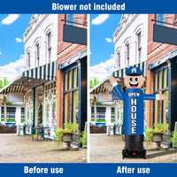 6FT Tall Inflatable Open House Wavers Inflatable Tube Man (12''Diameter) (Blower Not Included) - goodeny