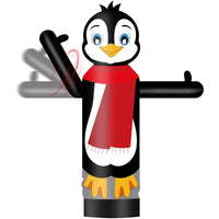 6FT Tall Inflatable Penguin Wavers Inflatable Tube Man (12''Diameter) (Blower Not Included) - goodeny