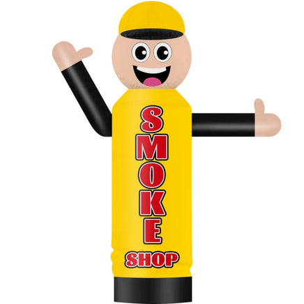 6FT Tall Inflatable Smoke Shop Wavers Inflatable Tube Man (12''Diameter) (Blower Not Included) - goodeny