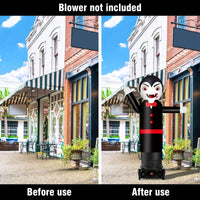6FT Tall Inflatable Vampire Wavers Inflatable Tube Man (12''Diameter) (Blower Not Included) - goodeny