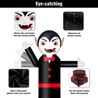 6FT Tall Inflatable Vampire Wavers Inflatable Tube Man (12''Diameter) (Blower Not Included) - goodeny