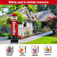 6FT Tall Inflatable Welcome Wavers Inflatable Tube Man (18''Diameter) (Blower Not Included) - goodeny