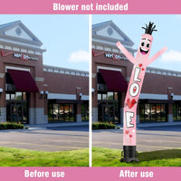 6FT Tall Love Waving Inflatable Tube Man(Blower Not Included) - goodeny