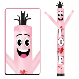 6FT Tall Love Waving Inflatable Tube Man(Blower Not Included) - goodeny