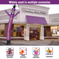 6FT Tall Massage Waving Inflatable Tube Man(Blower Not Included) - goodeny