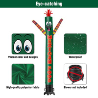 6FT Tall Mexican Food Waving Inflatable Tube Man(Blower Not Included) - goodeny