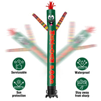 6FT Tall Mexican Food Waving Inflatable Tube Man(Blower Not Included) - goodeny