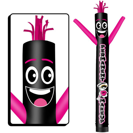 6FT Tall Permanent Makeup Waving Inflatable Tube Man(Blower Not Included) - goodeny