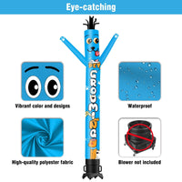 6FT Tall Pet Grooming Waving Inflatable Tube Man(Blower Not Included) - goodeny