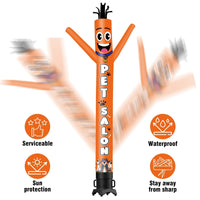 6FT Tall Pet Salon Waving Inflatable Tube Man(Blower Not Included) - goodeny