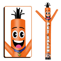 6FT Tall Pet Salon Waving Inflatable Tube Man(Blower Not Included) - goodeny