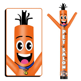 6FT Tall Pet Salon Waving Inflatable Tube Man(Blower Not Included) - goodeny